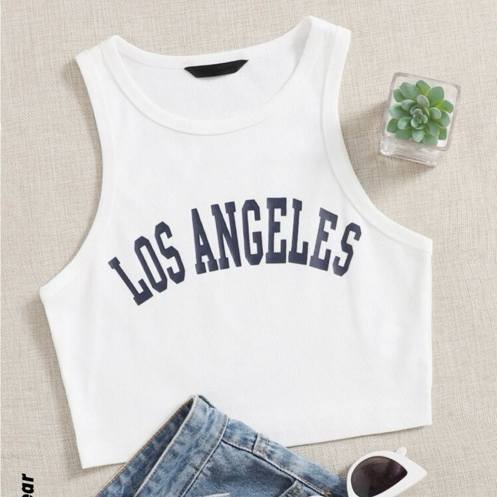 New shein crop top size M